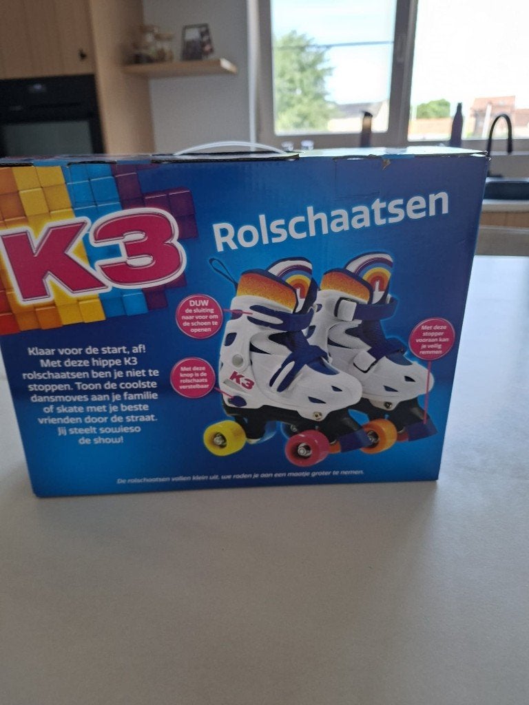 K3- rolschaatsen nieuw, Neuf, Réglable, Enlèvement, Enfants
