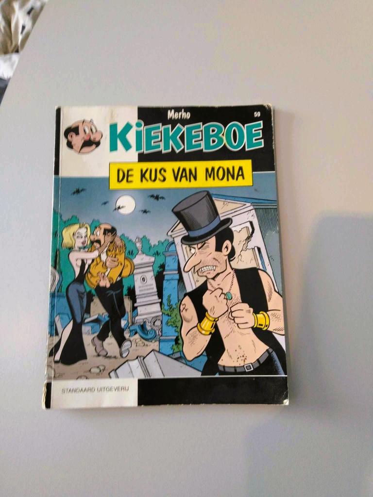 Kiekeboe De Kus van Mona (Nr. 59)., Ophalen of Verzenden