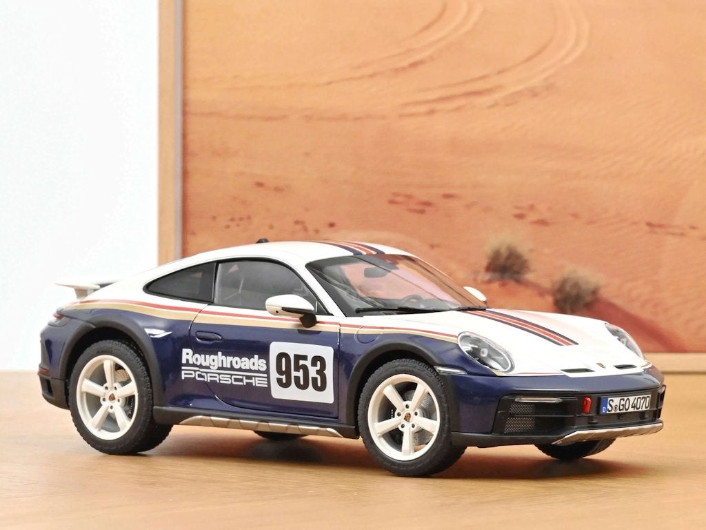 Porsche 911 992 Dakar Roughroads 1:18 Norev nieuwstaat ovp, Hobby & Loisirs créatifs, Voitures miniatures | 1:18, Enlèvement ou Envoi
