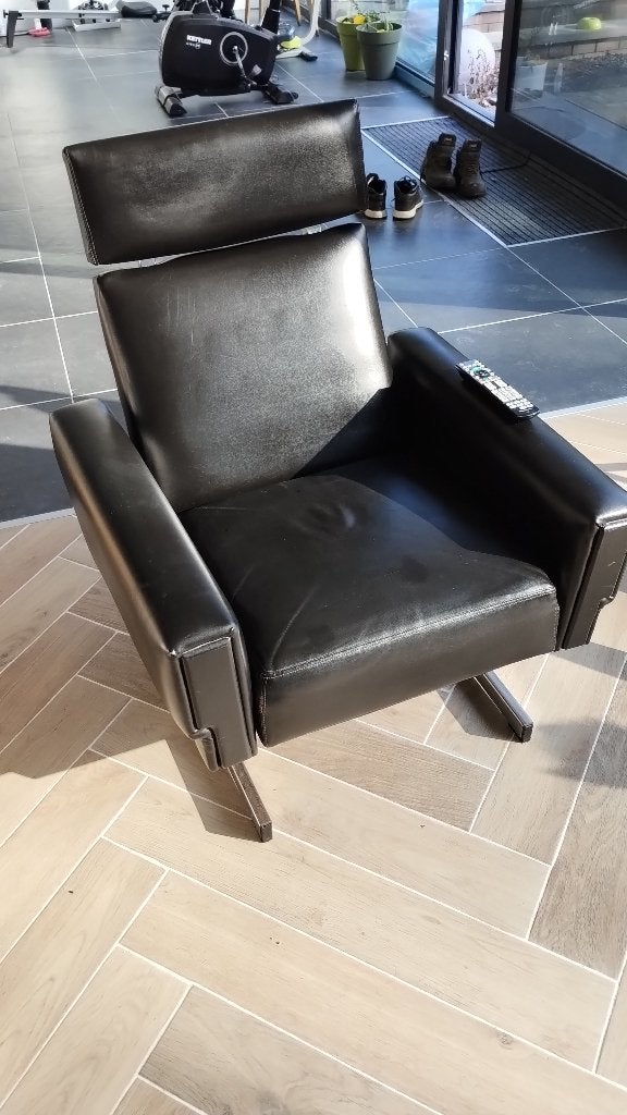 Vintage fauteuil, Ophalen, Gebruikt, Hout