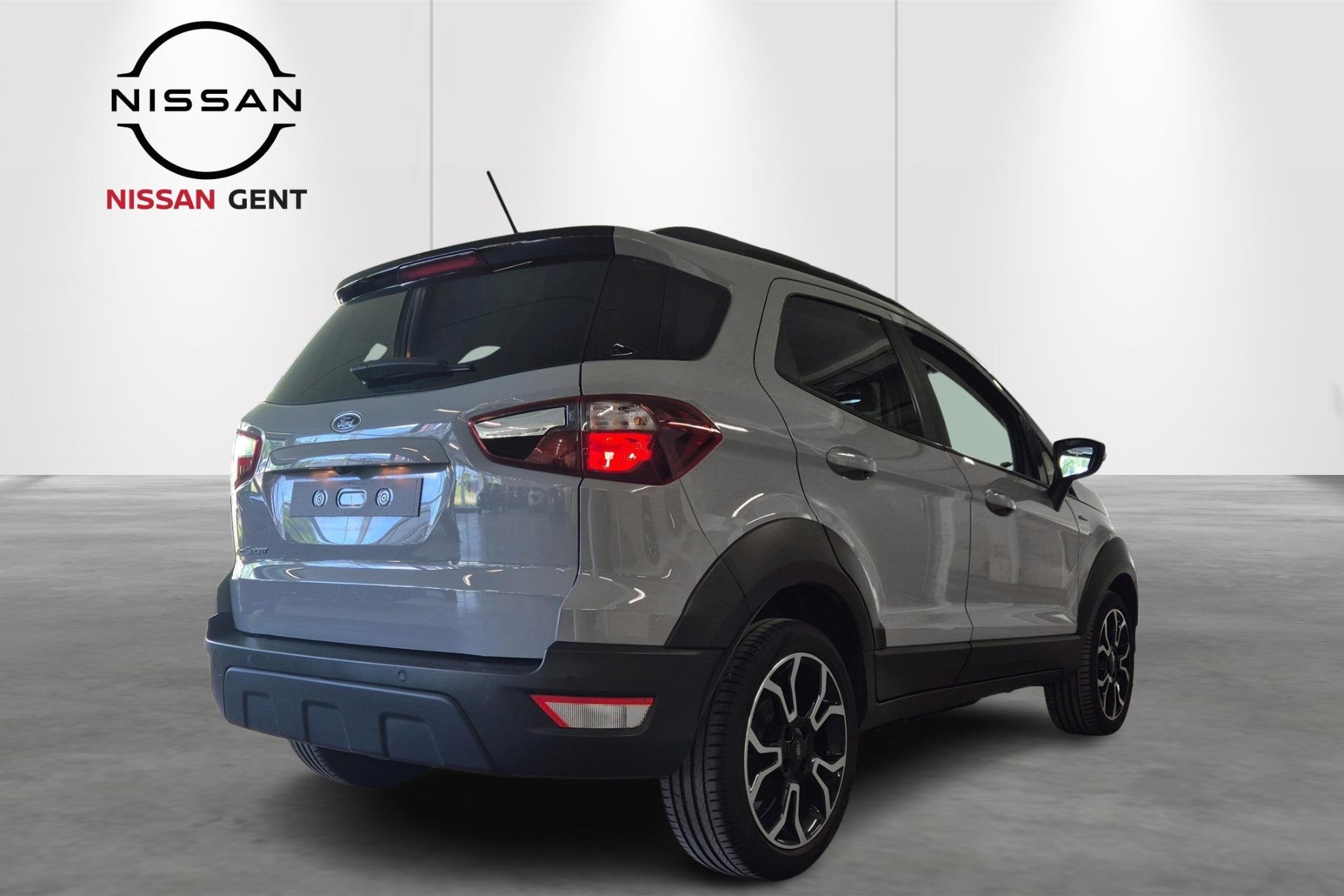 Ford Ecosport 1.0i EcoBoost 92kW Active Leder/Parkeersensore, Auto's, Ford, Voorwielaandrijving, Gebruikt, Zwart, Ecosport