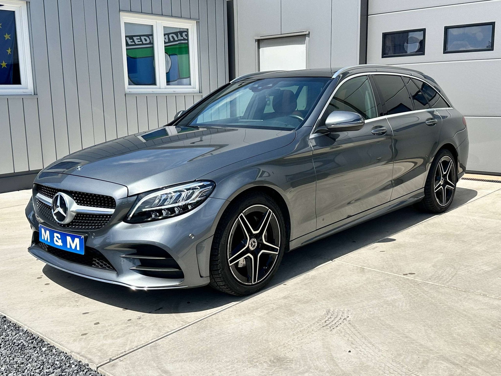 Mercedes-Benz C-Klasse 220 C 220 d * AMG-Line * Pano * 194 P, Autos, Cuir, Argent ou Gris, Achat, 143 kW