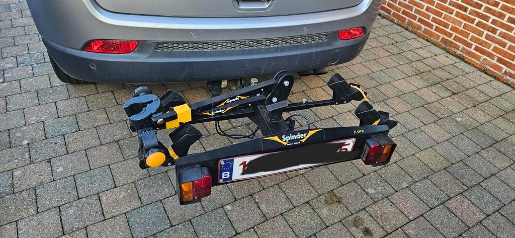 Fietsen drager spinder, Enlèvement, 2 vélos