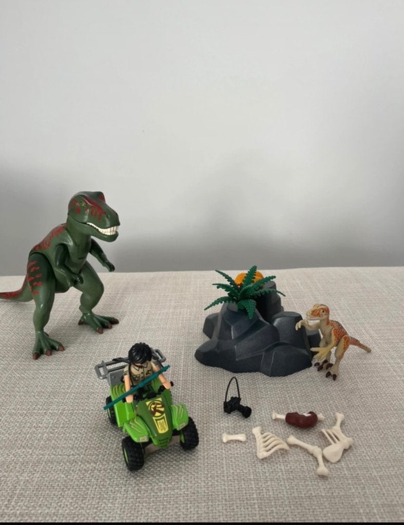 Playmobil dino’s, Complete set, Ophalen of Verzenden, Zo goed als nieuw, Figuren