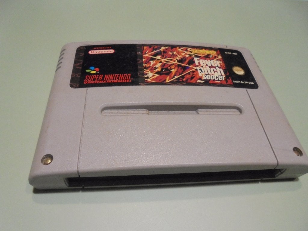 Super Nintendo Fever pitch soccer (orig), Games en Spelcomputers, Games | Nintendo Super NES, Ophalen of Verzenden, Gebruikt, Sport