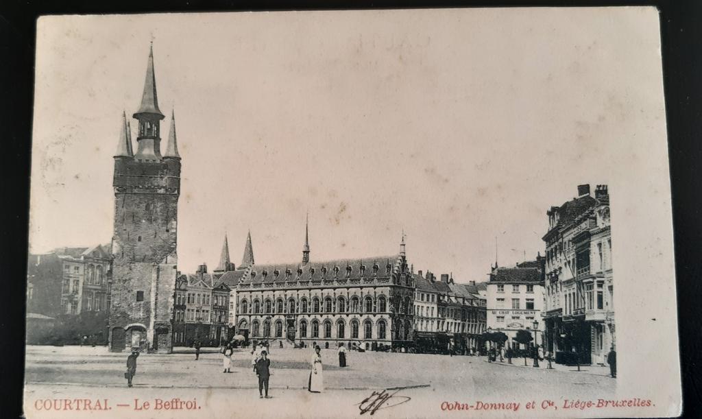 KORTRIJK COURTRAI GRAND PLACE grote markt, Verzenden
