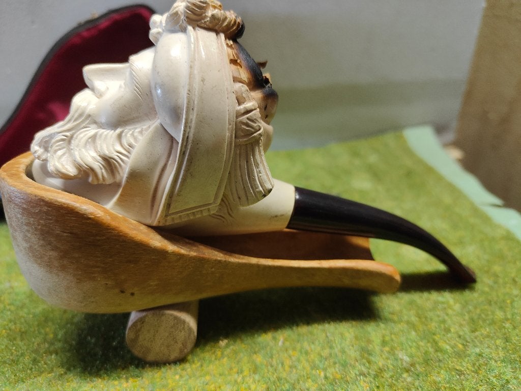 Ancienne pipe avec son écrin, Antiquités & Art, Curiosités & Brocante, Enlèvement ou Envoi