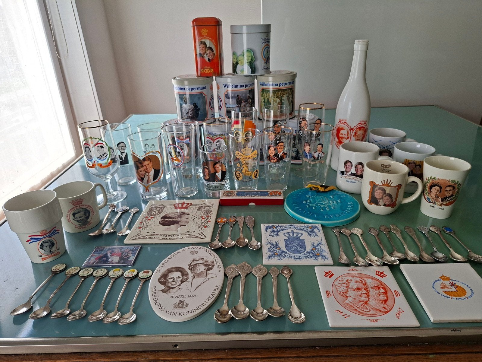 Lot Nederlands Koningshuis 68 Stuks, Verzamelen, Ophalen, Gebruikt, Overige typen