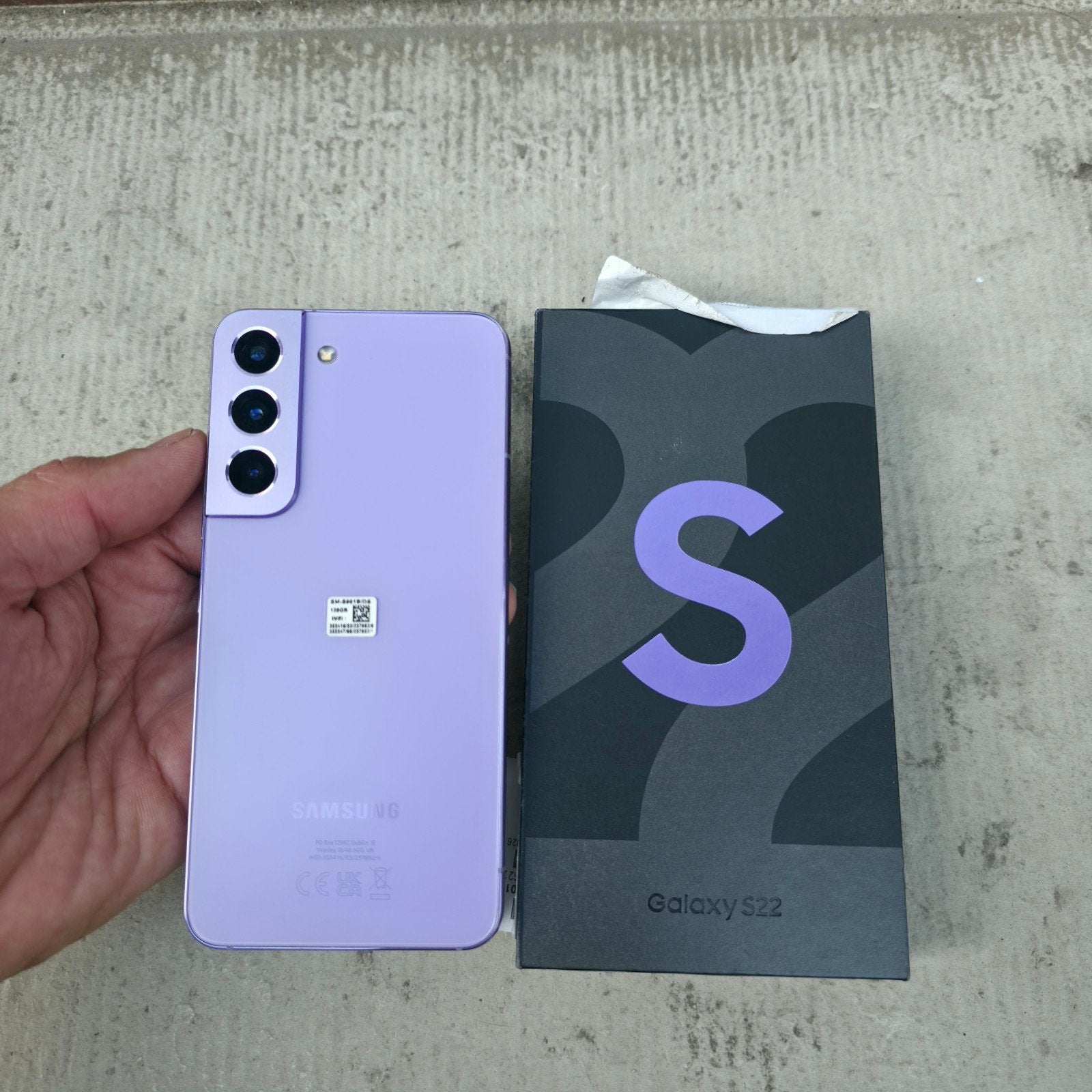 Samsung galaxy s22 violette, Galaxy S22