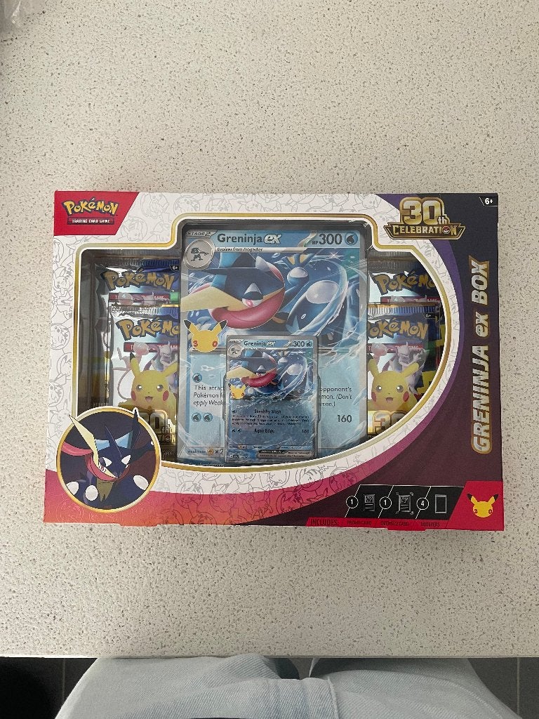 Pokémon Greninja EX-Box 30th celebration, Ophalen of Verzenden, Nieuw, Overige typen