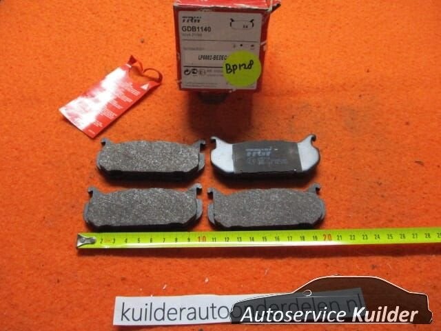Remblokken achter Ford Probe II Mazda 626 IV MX6 Xedos 6  GD, Neuf, -, -, Mazda