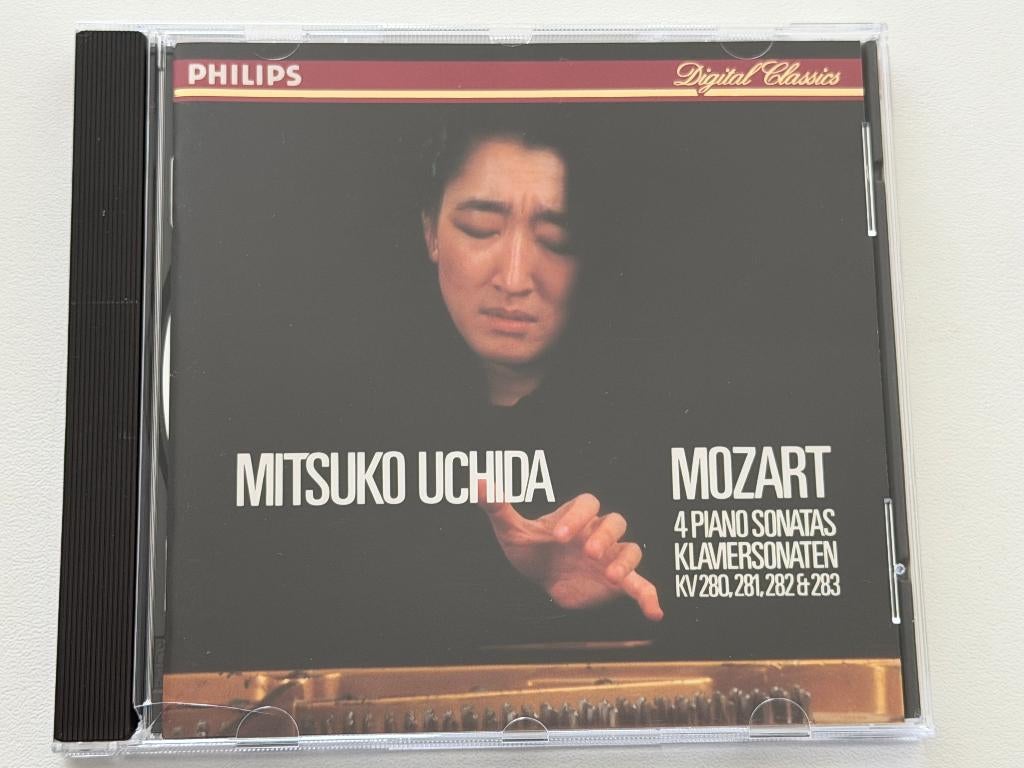 Mozart – 4 Piano Sonatas KV 280, 281, 282 & 283, Enlèvement ou Envoi, Utilisé