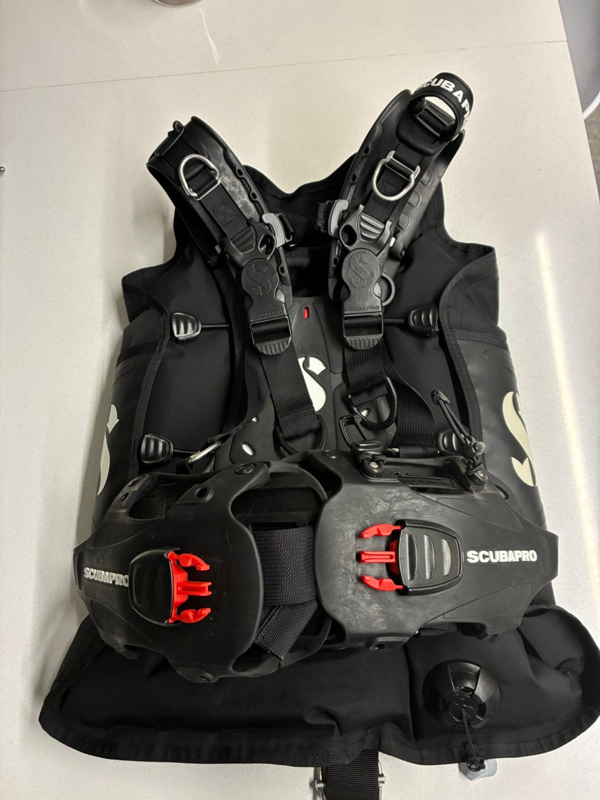 Trimvest wing Scubapro hydro pro maat M, Ophalen, Zo goed als nieuw, Trimvest of Wing