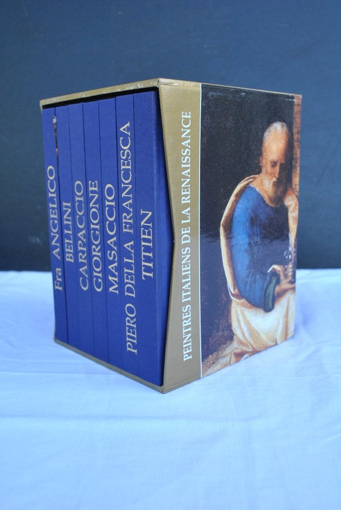 COFFRET PEINTRES ITALIENS DE LA RENAISSANCE Liena Levi 2003, Enlèvement ou Envoi, Utilisé, Peinture et dessin