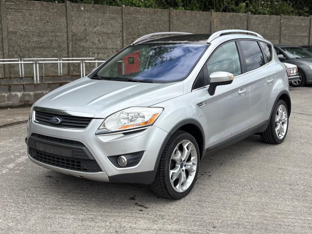 FORD KUGA 2.0 DIESEL AIRCO, Autos, Ford, Argent ou Gris, Boîte manuelle, Noir, 5 portes