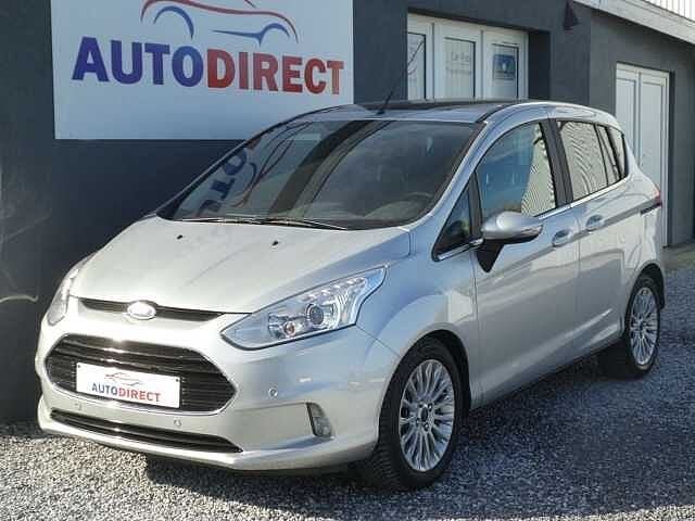 Ford B-Max 1.6i Ti-VCT Titanium AUTOMAAT Pano, Airco, PDC, Achat, B-Max, Noir, Automatique