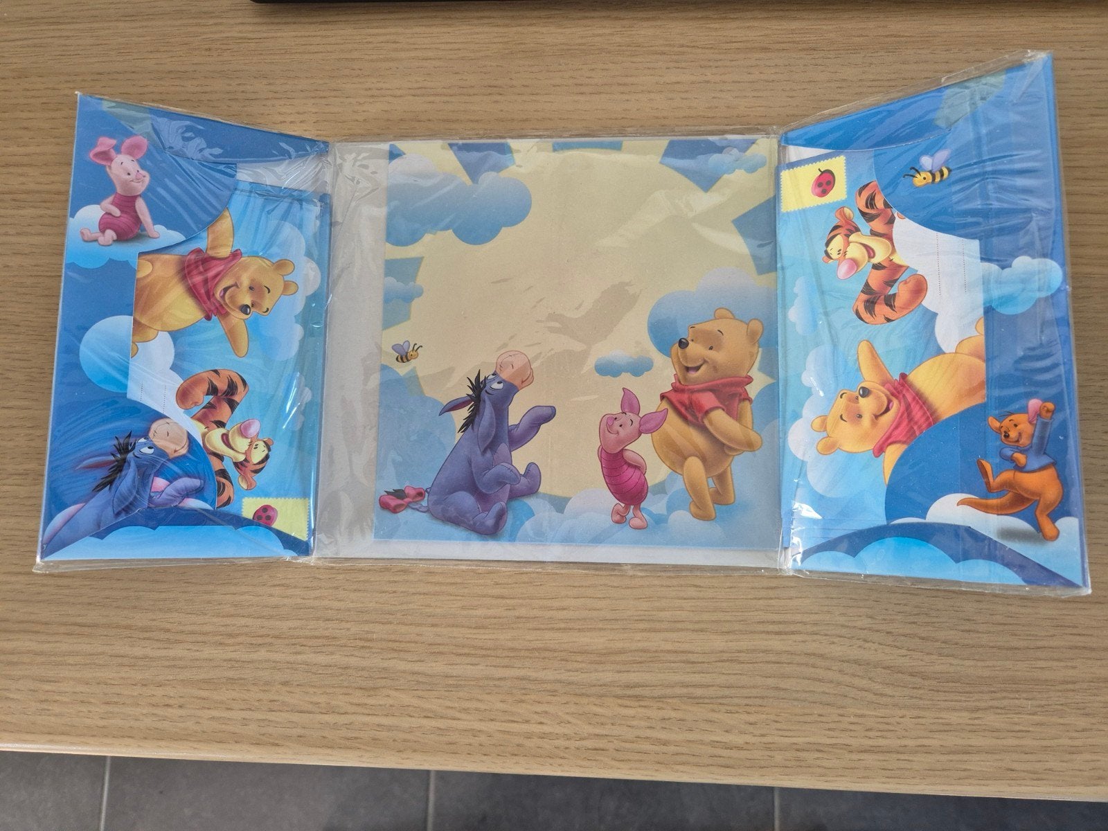 Nieuw - briefpapier en enveloppen (8) van Winnie The Poeh, Verzamelen, Ophalen, Nieuw, Papier, Kaart of Schrift