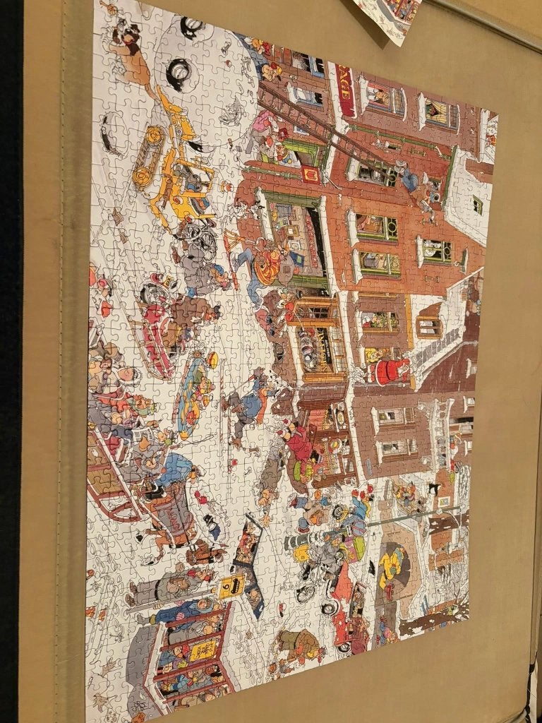 Puzzels, Hobby en Vrije tijd, Ophalen, 500 t/m 1500 stukjes, Zo goed als nieuw, Legpuzzel