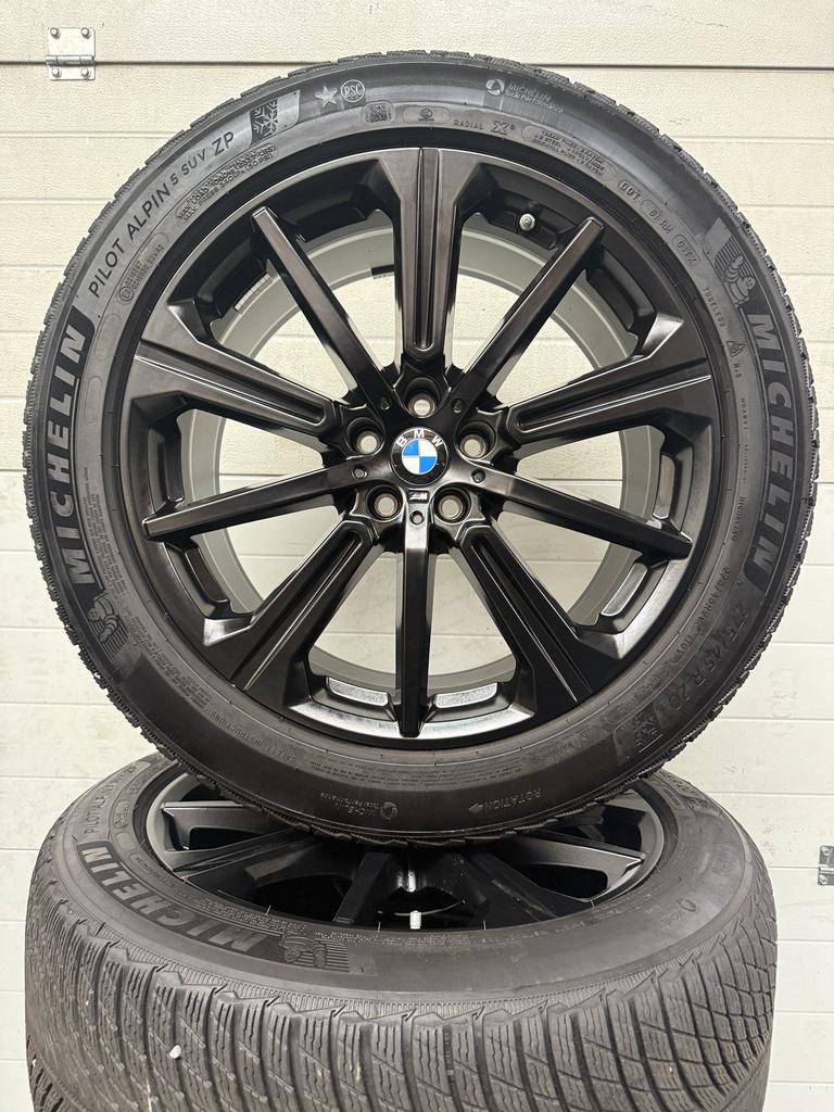 DEMO 20’’ BMW X5 X6 G05 G06 VELGEN WINTERBANDEN ORIG SET TPM, Auto-onderdelen, Gebruikt, -, 275 mm, -
