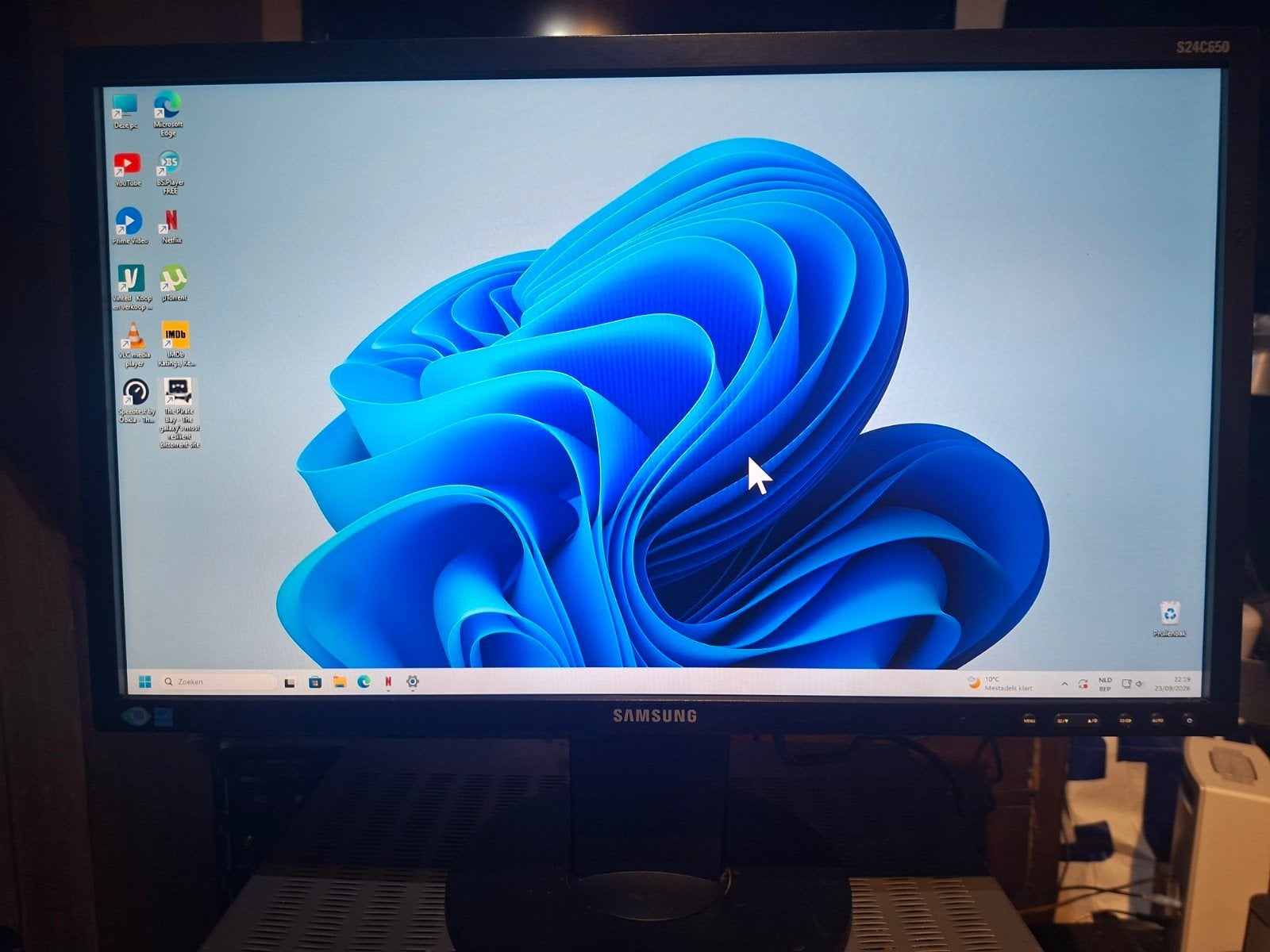 Samsung 24 inch lid pc scherm hdmi, TV, Hi-fi & Vidéo, Enlèvement ou Envoi, 50 Hz, 60 à 80 cm, LCD