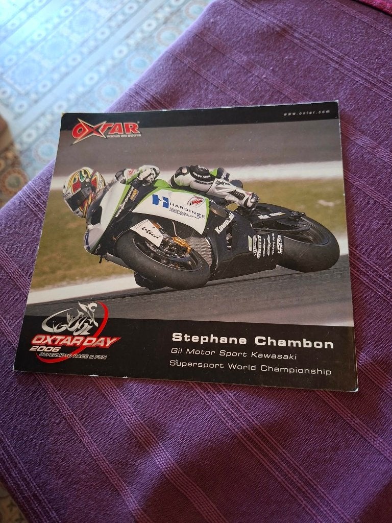 Fotokaart / Stephane Chambon / Kawasaki / 2006, Ophalen of Verzenden, Gebruikt, Poster, Plaatje of Sticker
