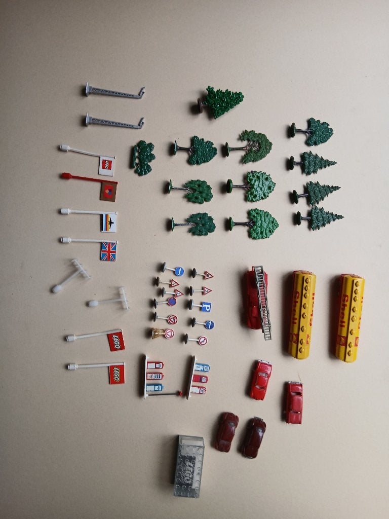 Lot séparé de Lego vintage des années 60, Lego, Utilisé, Autres types, Enlèvement ou Envoi