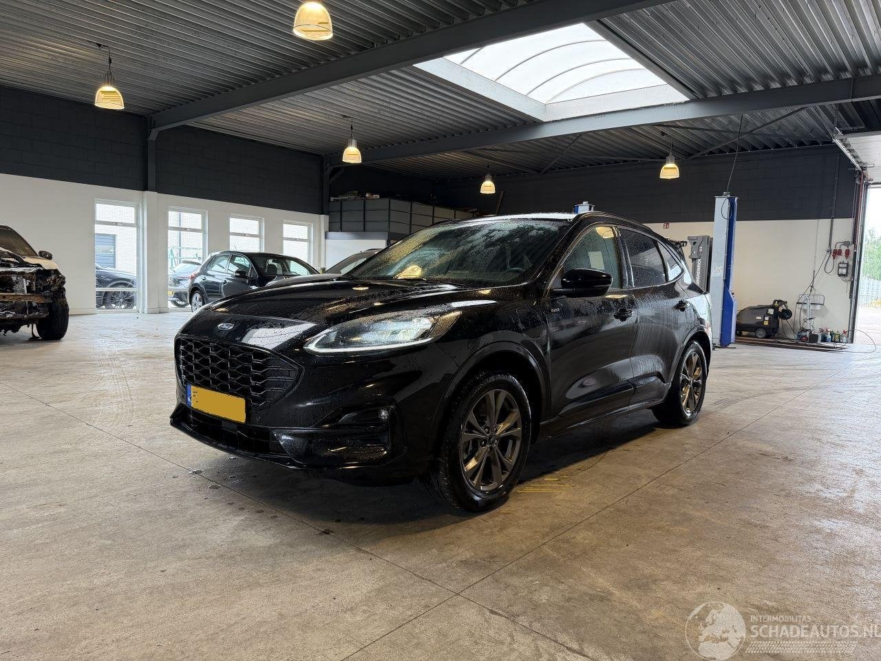 Ford Kuga 2.5 PHEV ST-Line X (bj 2021, automaat), Auto diversen, Ongevalwagen, Automaat, Zwart, 2488 cc, Ford-Werke GmbH