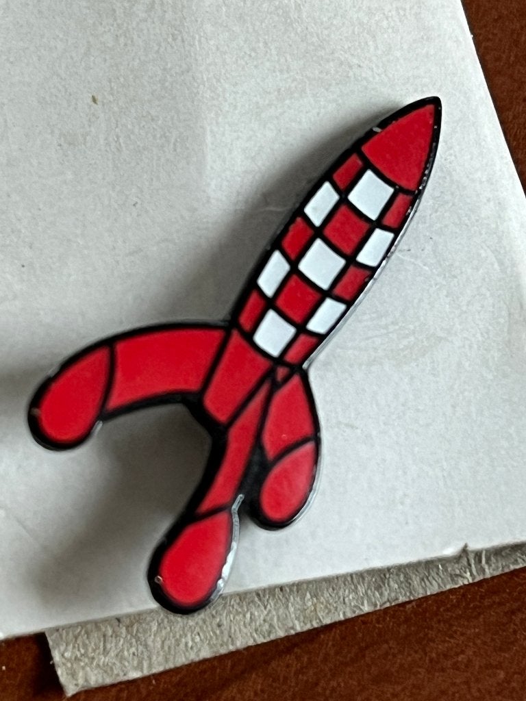 Pin's Fusée de Tintin, Enlèvement ou Envoi, Tintin, Comme neuf