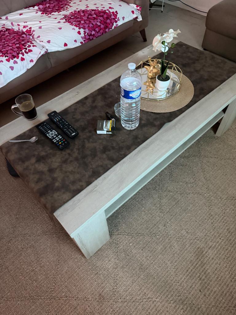 Table basse, Maison & Meubles, Moins de 50 cm, Comme neuf, Enlèvement, 50 à 100 cm
