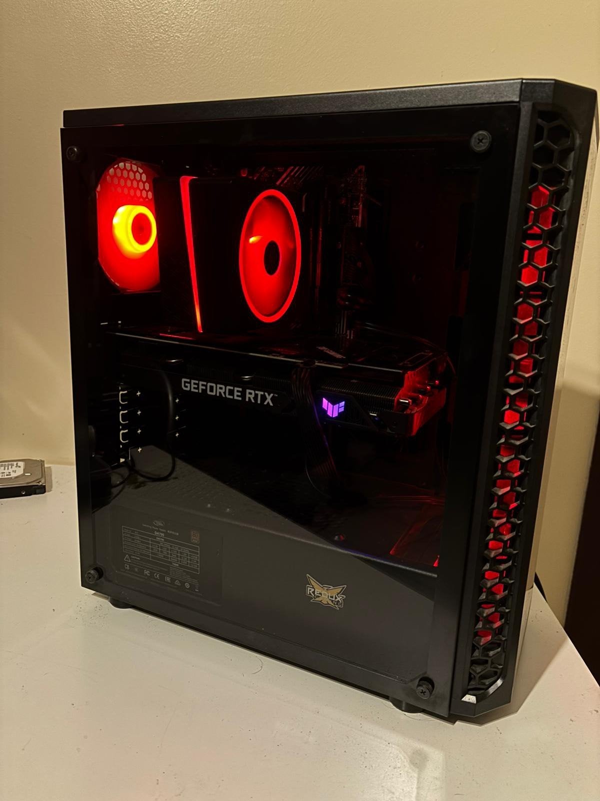 gaming pc rtx3060ti, Computers en Software, Desktop Pc's, Ophalen, Gebruikt, Virtual Reality, SSD