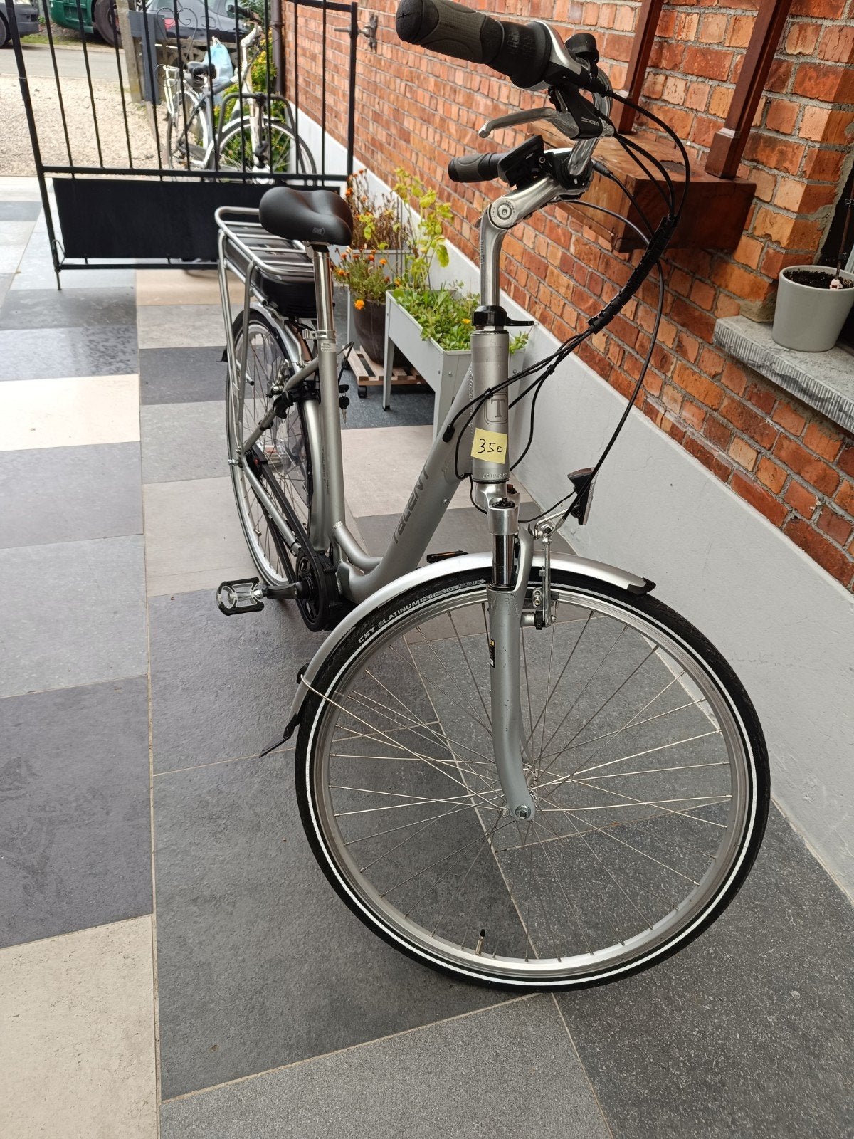 Talent elektrische fiets met middenmotor baterij en lader ok, Autres marques, Vitesses, Frein à tambour, Comme neuf