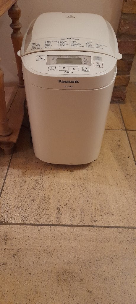 broodbakmachine panasonic SD  2500 als nieuw, Ophalen, Zo goed als nieuw, Met timer