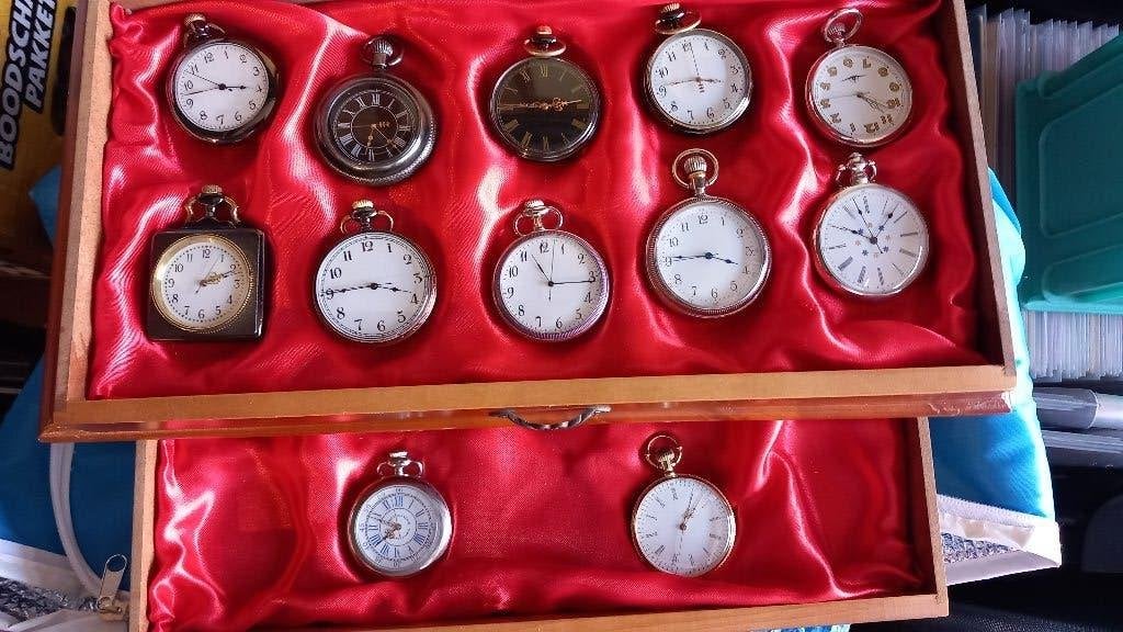 Decoratieve / etalage zakhorloges, Ophalen of Verzenden, Overige materialen, Zakhorloge