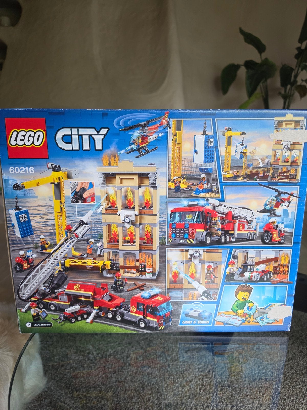 Lego city 60216, 60228 en 60246, Ophalen