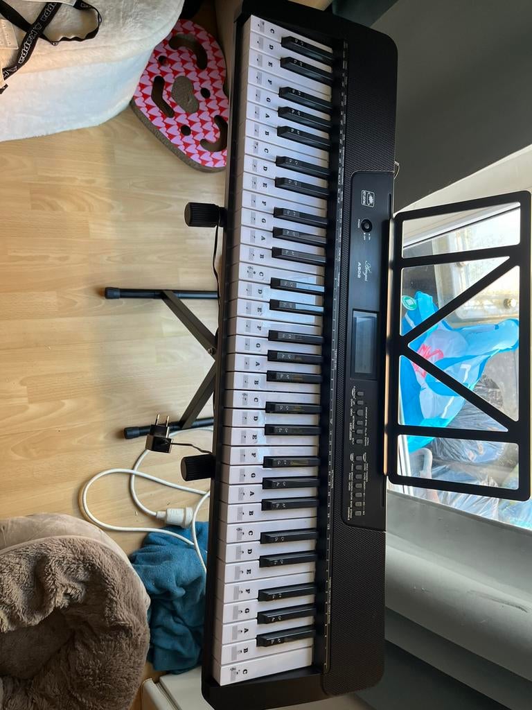 Áengus A902 keyboard, Muziek en Instrumenten, 61 toetsen, Zo goed als nieuw, Met standaard, Ophalen