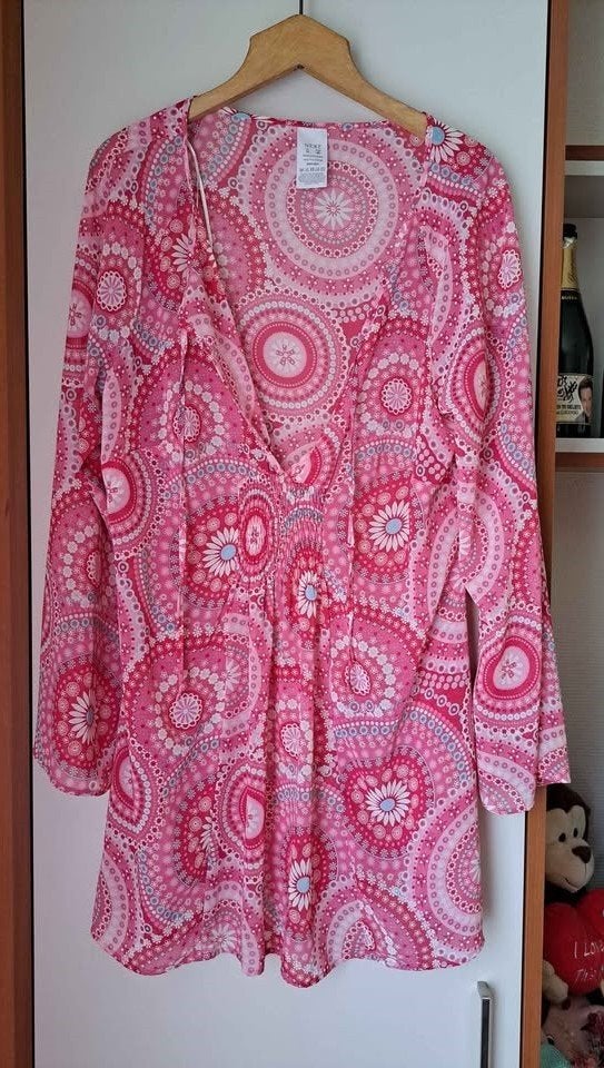 Next, strand tuniek met Mandala Print, mt 46, Taille 46/48 (XL) ou plus grande, Enlèvement ou Envoi, Rose, Comme neuf