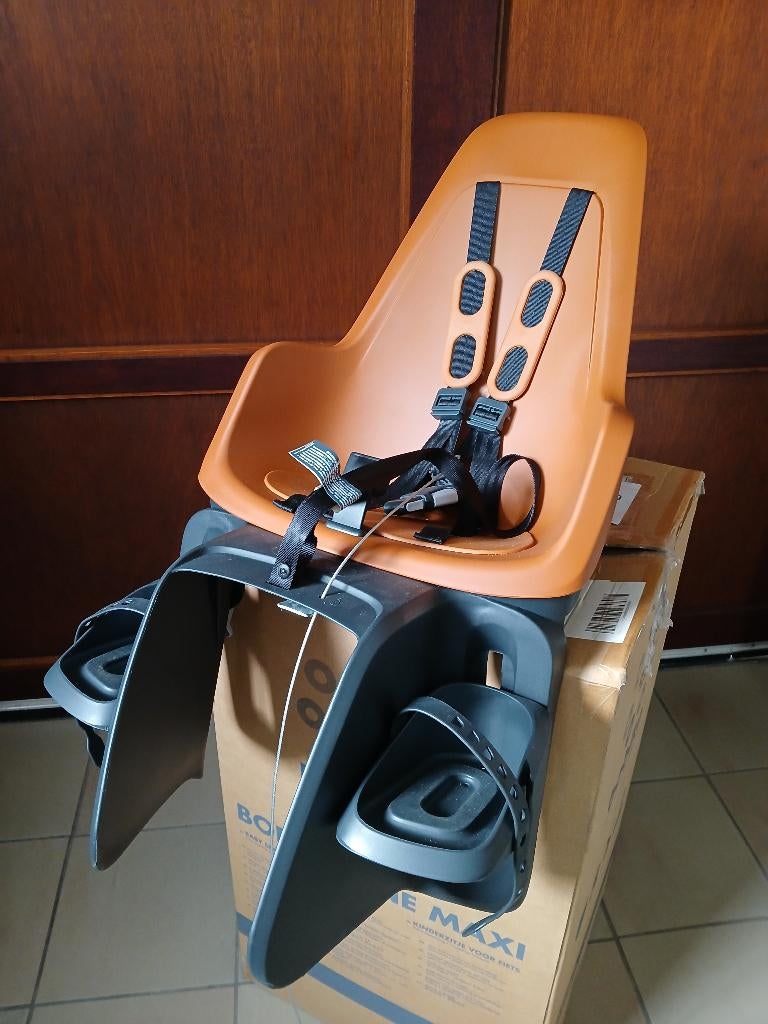 Kinderfietsstoel, Fietsen en Brommers, Ophalen, Achterzitje, Voetsteuntjes, 9 t/m 18 kg