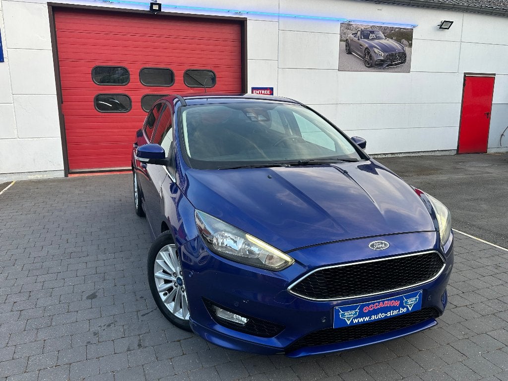 Focus 1.5 TDCi Titanium 5-DEURS GPS TOUCH, Auto's, Dealer onderhouden, Stof, Euro 6, 4 cilinders