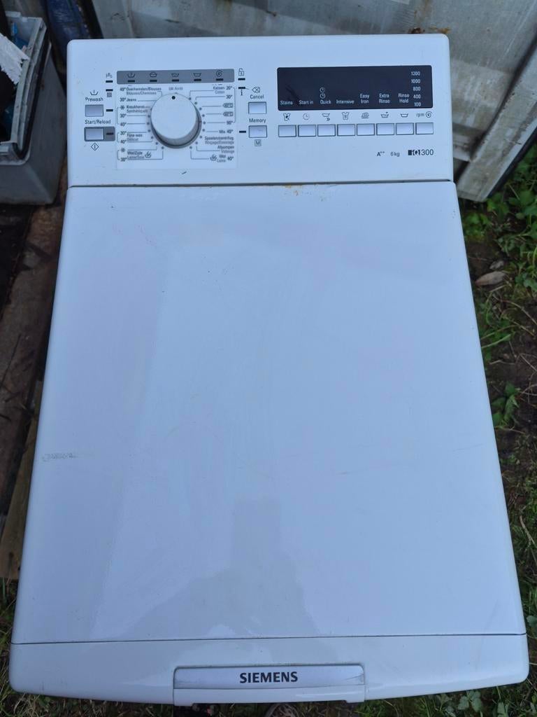 Lave-linge Topload Siemens iQ300 6kg A++, Electroménager, Lave-linge, Enlèvement