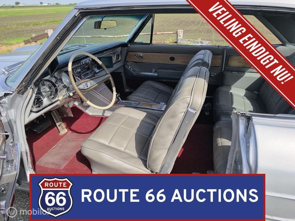 Buick Riviera | 1963 | Route 66 Auctions, Zwart, Bedrijf, Handgeschakeld, Buick
