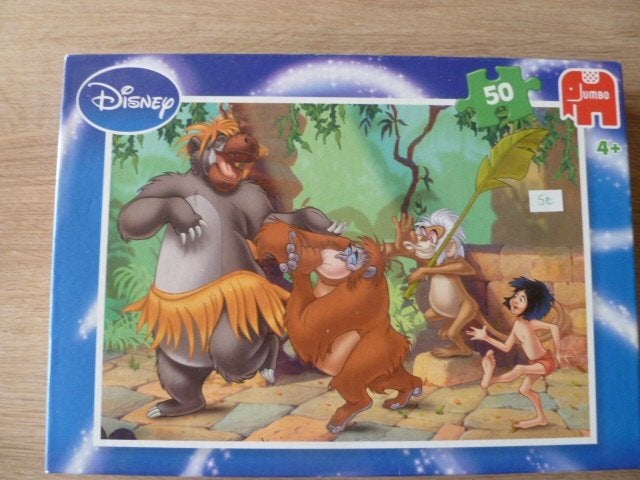 Disney puzzel, 50 stukjes. Plus 4 jaar, Ophalen of Verzenden