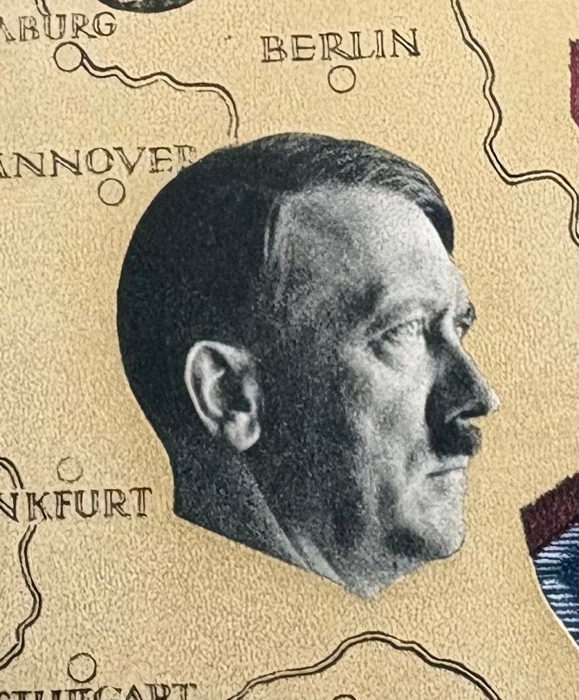 Carte postale allemande 1938, Timbres & Monnaies, Timbres | Europe | Espagne, Enlèvement ou Envoi
