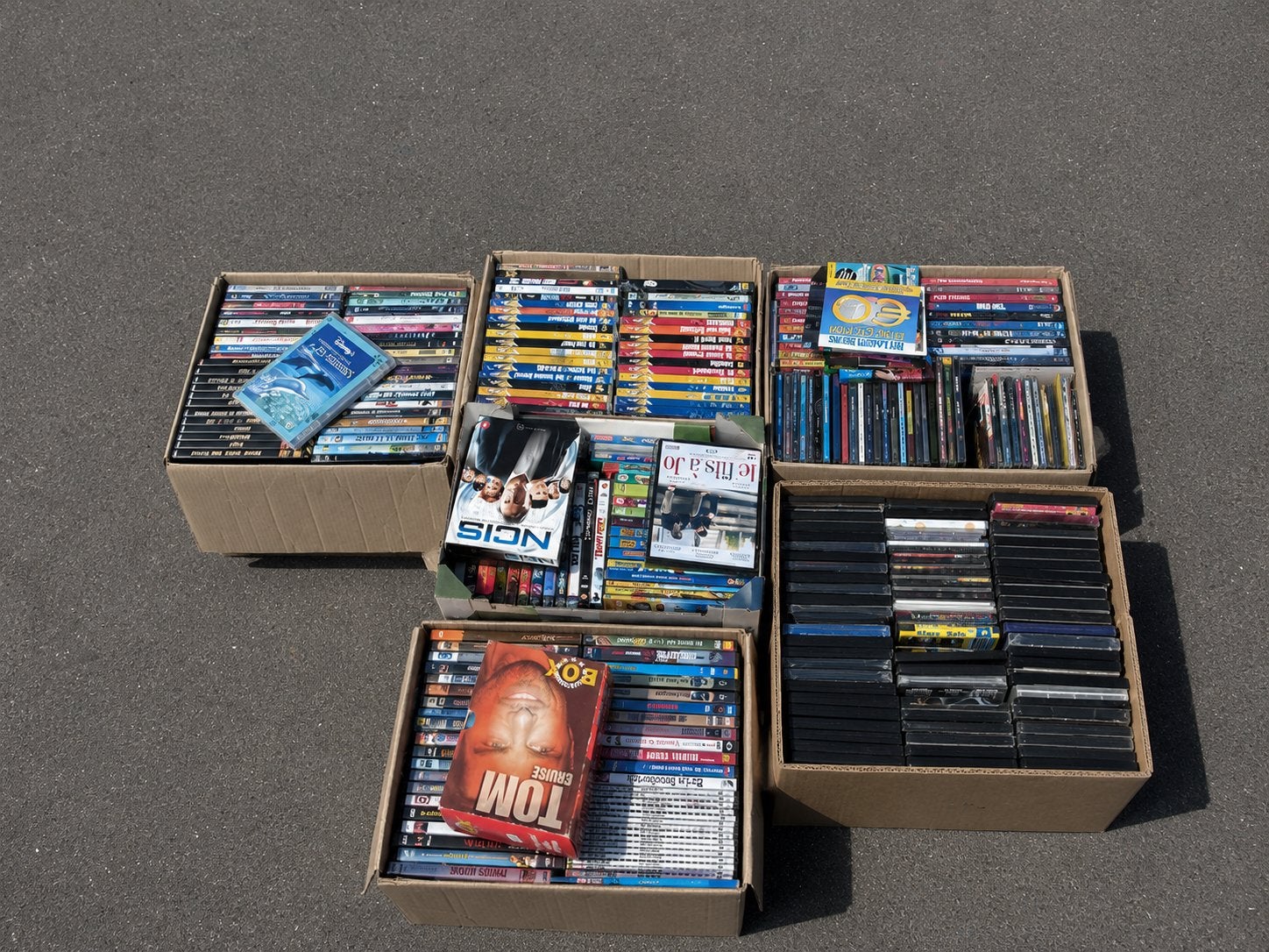 Grote partij 200 dvd’s – Alles in één koop, Cd's en Dvd's, Ophalen, Zo goed als nieuw