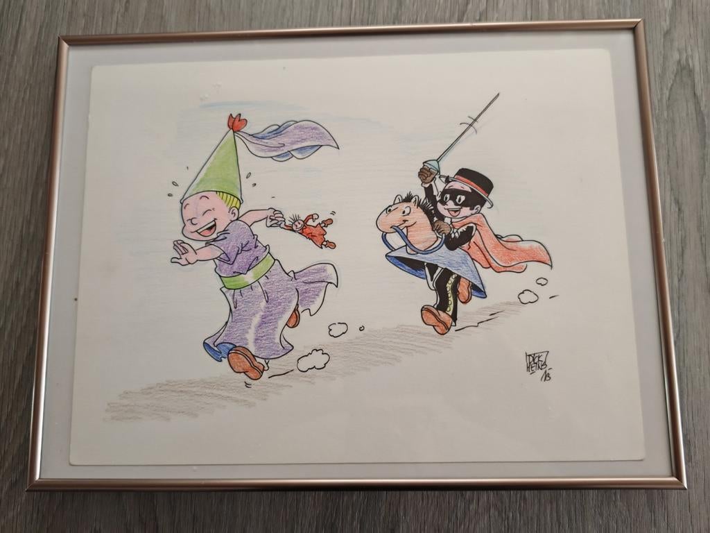 Suske en wiske tekening, Enlèvement ou Envoi