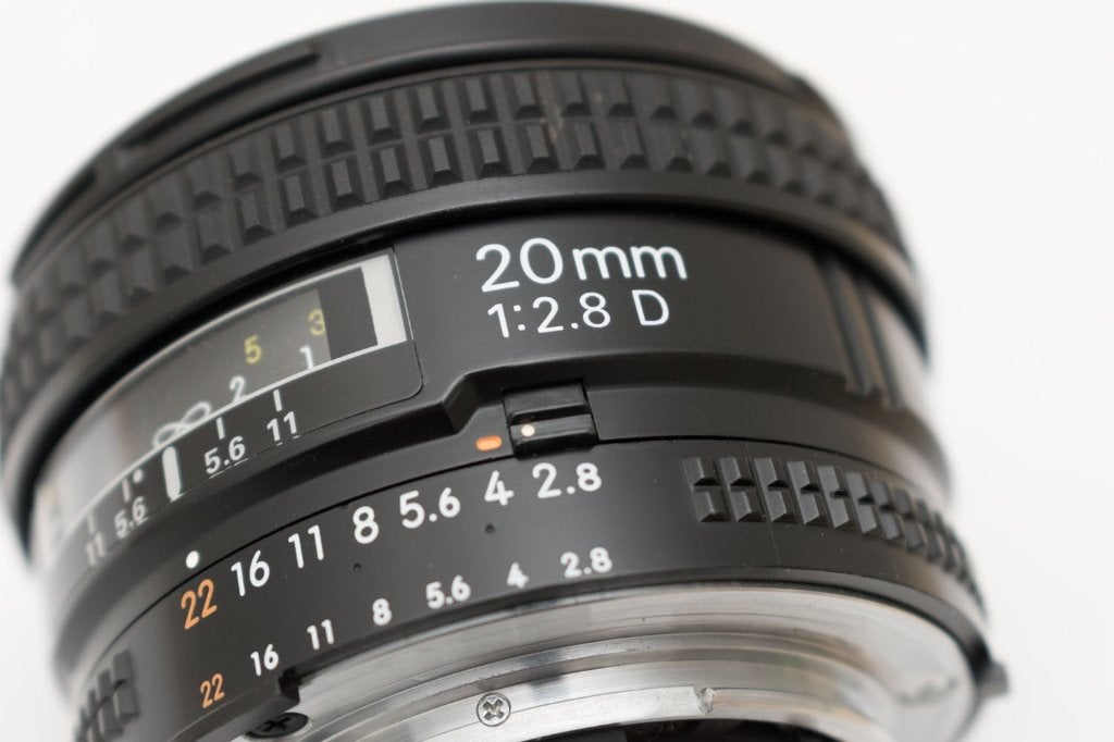 Nikon AF-D 20mm F2.8, Nikon, Autofocus, Enlèvement, Utilisé