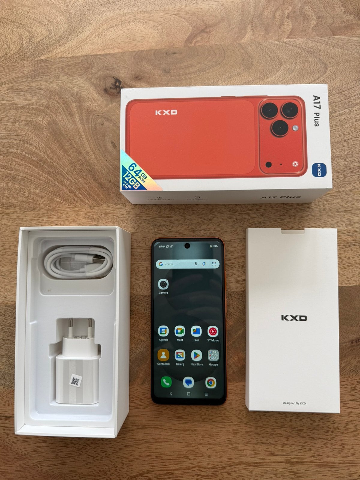 Smartphone KXD A17 Plus 64 Go Orange, Télécoms, Autres modèles, Enlèvement ou Envoi, Sans abonnement, Sans simlock
