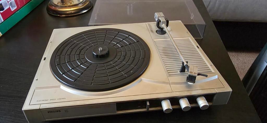 Vintage Philips platenspeler – Electronic D 5320, Ophalen, Platenspeler, Philips