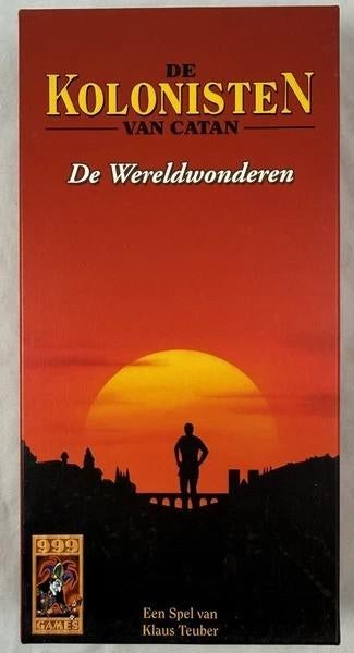 Kolonisten van Catan Wereldwonderen Uitbreiding spel vintage, Drie of vier spelers, Verzenden, Zo goed als nieuw, 999 Games