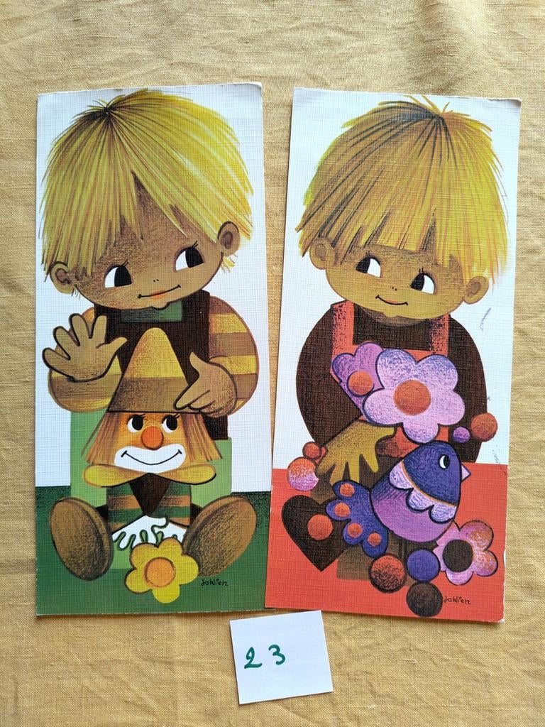 Cartes de vœux Jaklien, Enlèvement ou Envoi, Comme neuf