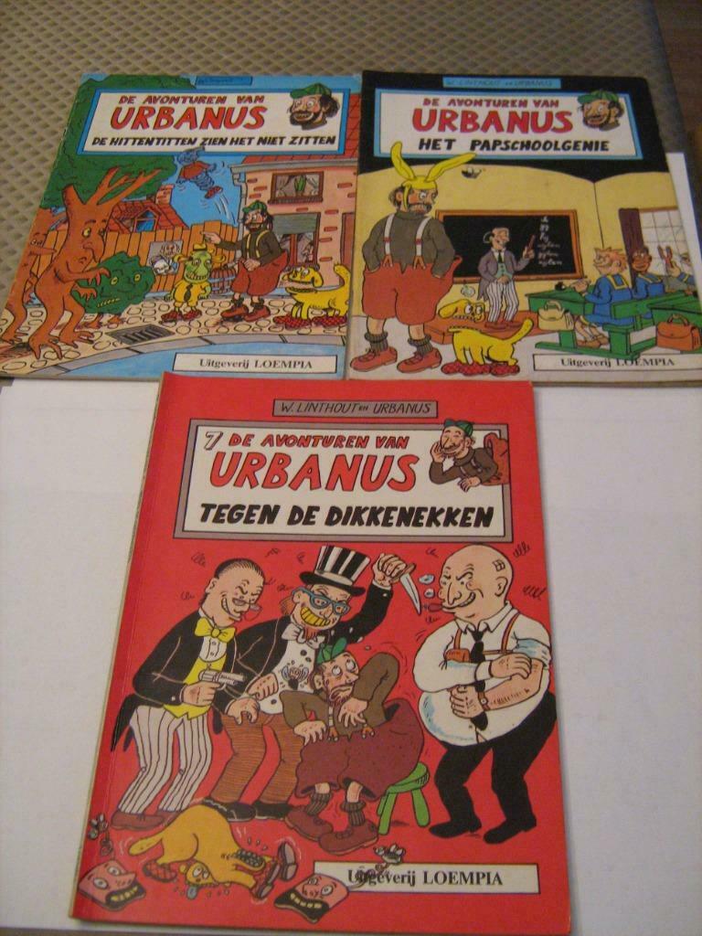 URBANUS STRIPS, Plusieurs BD, Utilisé, Enlèvement ou Envoi, Linthout en Urbanus